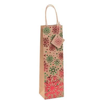 Sac cadeau pour bouteille de vin en papier Lami