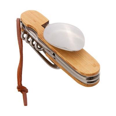 Set de couverts et Couteau de poche en acier Dakry