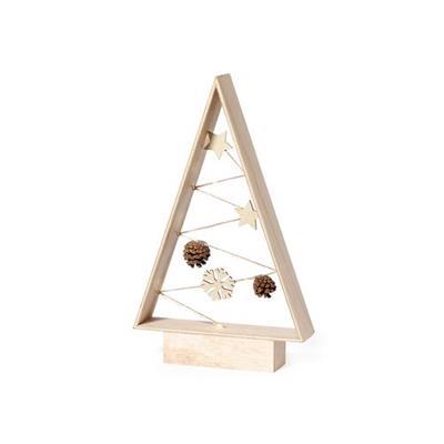 Sapin de Noël moderne et élégant en bois Pixi