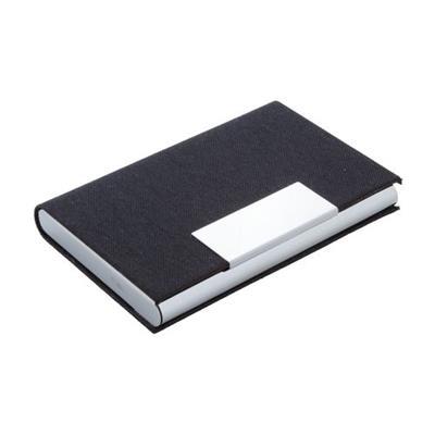 Porte-cartes de visite en métal design chic Parmis
