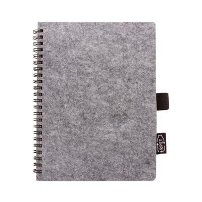 Carnet de notes de format A6 en RPET Booky
