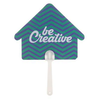 Eventail sur mesure avec poignée en plastique Digi