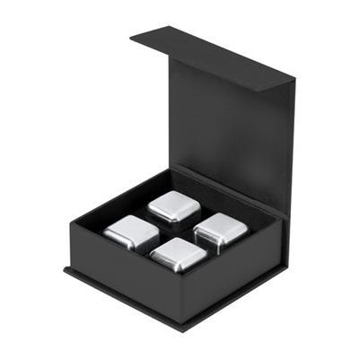 Set de 4 glaçons réutilisables en acier Setala