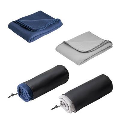 Couverture en polaire RPET aspect doux Gallit