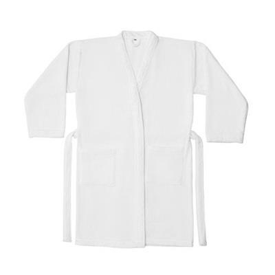 Peignoir de bain en coton et coton recyclé Rafful