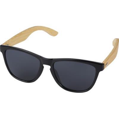 Lunettes de soleil en bambou et en plastique Sunis