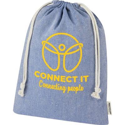 Grand sac cadeau en coton recyclé robuste Skins