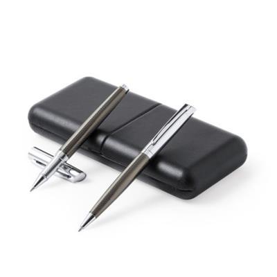 Set de stylo à bille résilient en métal Wilyam