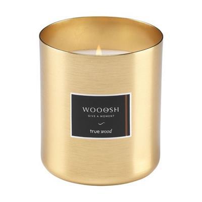 Bougie parfumée avec support en aluminium Alt