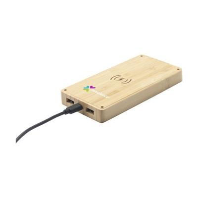 Charger chargeur externe en bambou naturel Koon