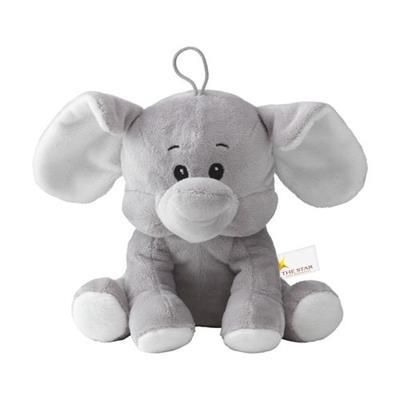 Éléphant en peluche doux en polyester Lolly