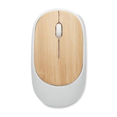 Souris optique sans fil en ABS recyclé Curitech