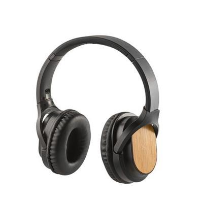 Casque audio sans fil en bambou et ABS Cold