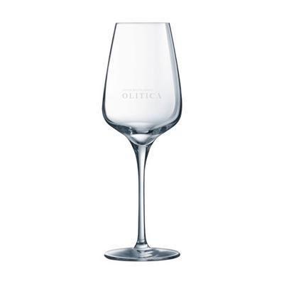 Verre à vin fin et classe en verre 350 ml Riviera