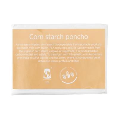 Poncho robuste et réutilisable en PLA Soliman