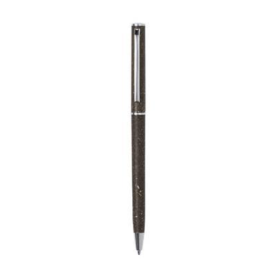 Stylo à bille avec corps en fibre de café Trasloy