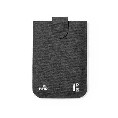 Porte-cartes élégant en polyester RPET Guarex