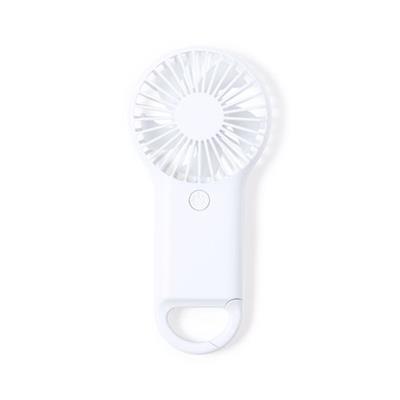 Ventilateur en ABS avec mousqueton Nathy