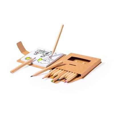Ensemble de coloriage en carton recyclé Paintinio