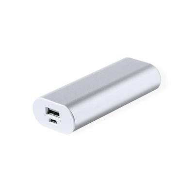 Power Bank 2.200 mAh en aluminium Krisate