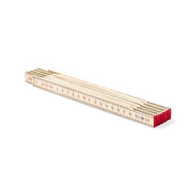 Règle de menuisier classique en bois nature Archi