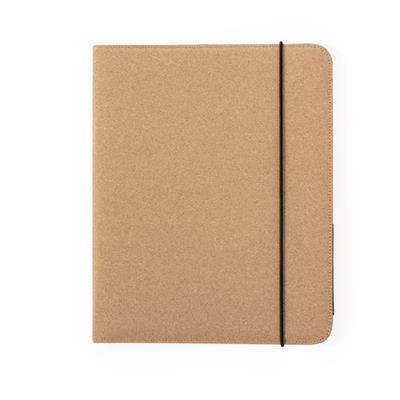 Porte-Documents avec poche en liège Sahara