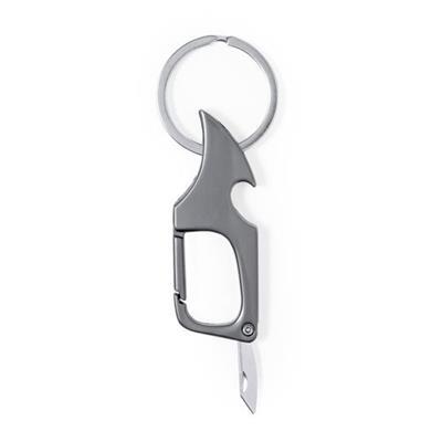 Porte-clés décapsuleur métallique pratique Jason