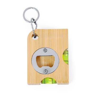 Porte-clés multifonction pratique en bambou Plash