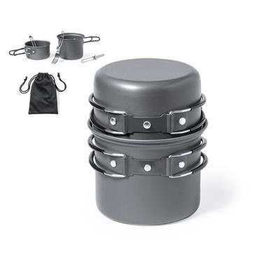 Set Ustensiles robuste pour camping Fabreca