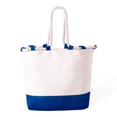 Tote bag en coton avec finition cousue Karamen