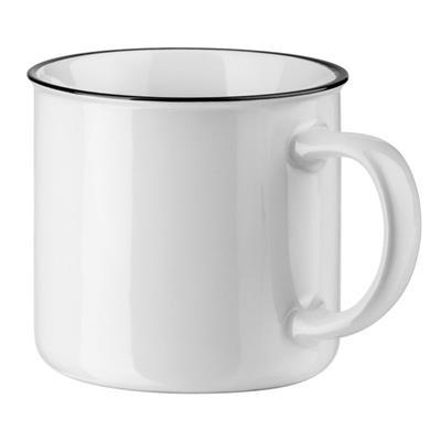 Mug en céramique de capacité 360 ml Whitesty