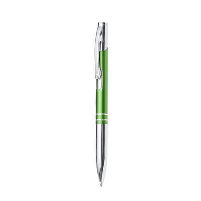 Stylo à bille à bouton-poussoir en aluminium Loopa