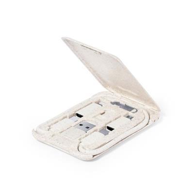 Set câbles de chargeur en fibre de blé Jonka