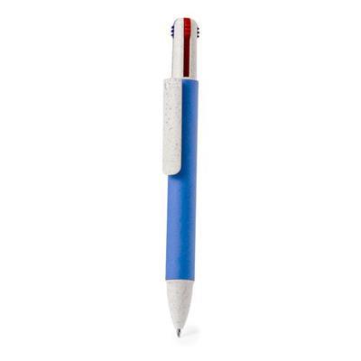 Stylo 4 en 1 avec bouton-poussoir rétractable Bird