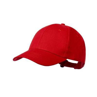 Casquette 6 panneaux en 100% coton recyclé Eden