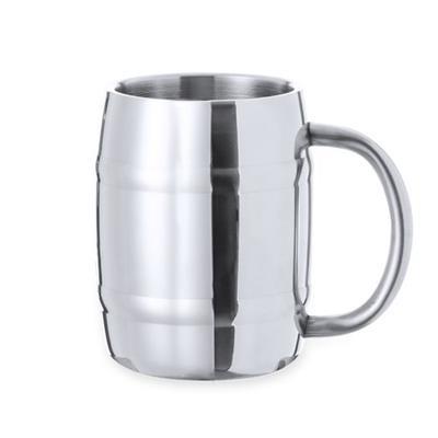 Carafe en acier inox avec finition métallique Rego