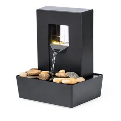 Fontaine d’eau portable infinie avec lumières Sira