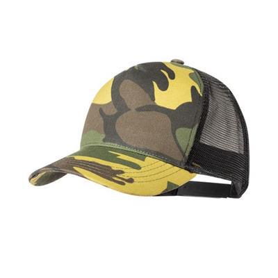 Casquette de 5 panneaux en polyester RPET Kaloc