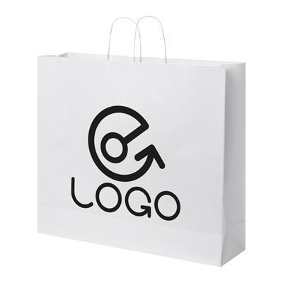 Sac en papier Kraft avec poignées torsadées Jammy
