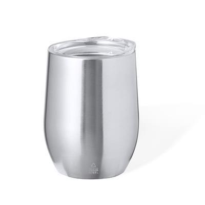 Verre isotherme 340ml en acier inox recyclé Jelil