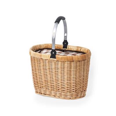 Panier isotherme en osier avec design retro Njama