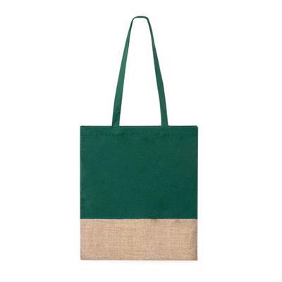 Sac shopping en coton et jute résistant Souman