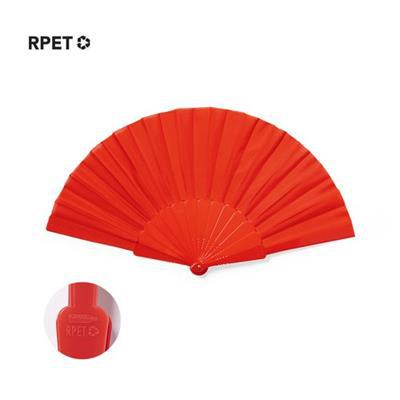 Éventail avec tissu polyester RPET résistant Panas