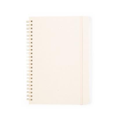 Cahier A5 à double anneaux métalliques Sabio