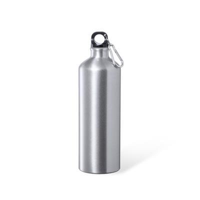 Gourde en aluminium 1L avec bouchon à vis Gilax