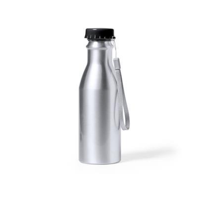 Gourde en aluminium avec finition brillante Kamil