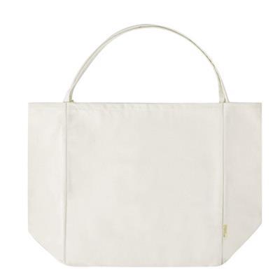 Sac cousue avec soufflet en coton recyclé Loic