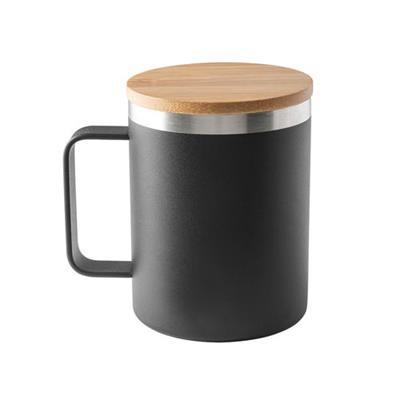 Mug en acier inox recyclé avec couvercle Misoty