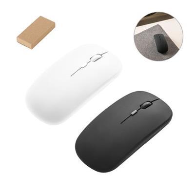 Souris sans fil en ABS et caoutchouc Alewou