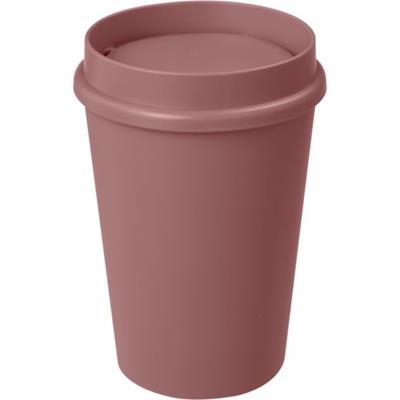 Gobelet 300ml à paroi simple avec couvercle Tessu